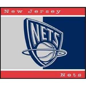  NBA Basketball All Star Blanket/Throw New Jersey Nets 