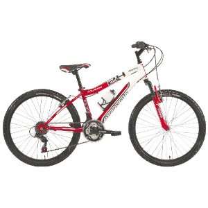 Lombardo Kalahoo 24 Mens Mountain Bike (Red/White, 24X 15 Inch 