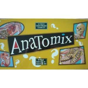  Anatomix Board Game Copyright 1996 Toys & Games