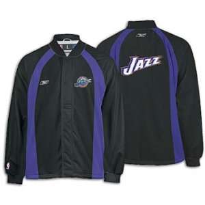 Jazz Reebok Mens NBA Authentic Game Jacket  Sports 
