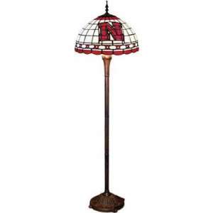  Nebraska Cornhuskers Tiffany Floor Lamp