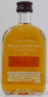 MINI ~WOODFORD RESERVE STGHT BOURBOM   New Bottle  