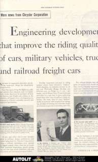 1951 Dodge M37 Military Truck Ad Korean War  
