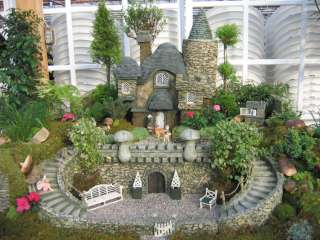 The Fairys Garden Miniature Sissinghurst Seat Bench  
