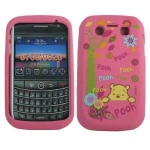  Disney Skin Cover for BlackBerry Bold 9700, Pooh Pink 