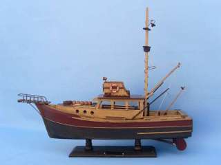 Jaws   Orca 20 Fishing Boat Model Model Ship NEW  