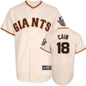  Matt Cain Jersey San Francisco Giants #18 Home Replica 