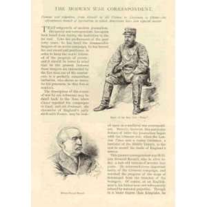  1895 Modern War Correspondent Grant Russell Forbes 