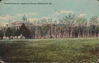 PR694 Hopkinsville Kentucky KY 1911 Asylum for Insane  