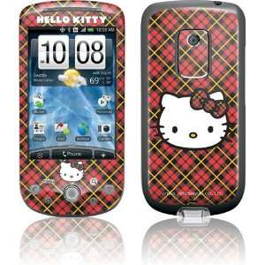  Hello Kitty Face   Red Plaid skin for HTC Hero (CDMA 