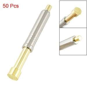   Pcs 4.95mm Dia Serrated Tip Spring Test Probes Pin