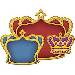 Spellbinders Shapeabilities Crown Nested Dies  