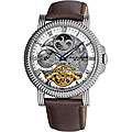 stainless mechanical skeleton strap watch today $ 133 99
