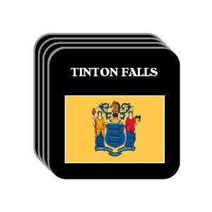 US State Flag   TINTON FALLS, New Jersey (NJ) Set of 4 Mini Mousepad 