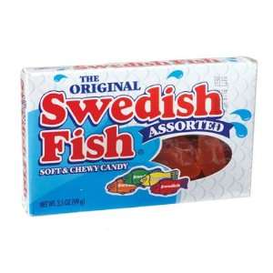 Assorted Swedish Fish Theater Box 60 Count  Grocery 