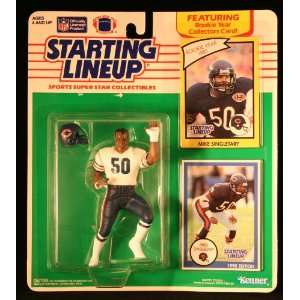 MIKE SINGLETARY / CHICAGO BEARS 1990 NFL Starting Lineup Action Figure 