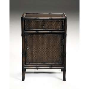   St. Croix Caribbean Bamboo Accent Rattan Chest Table