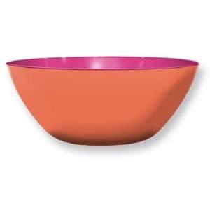  Orange/Pink Salad Bowl
