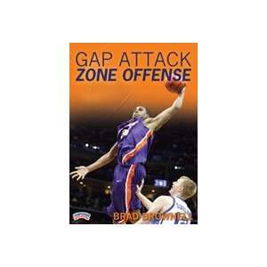 Brad Brownell Gap Attack Zone Offense (DVD)  Sports 