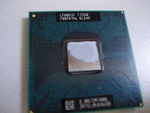 Intel Core2 Duo Processor T7250 2.0GHZ 2M 800MHz SLA49  