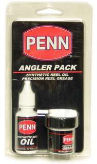 Penn Synthetic Reel Oil & Precision Reel grease Angler Pack New 