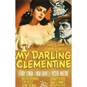  My Darling Clementine   Movie Poster   27 x 40 Inch (69 x 