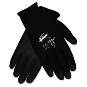  Memphis Ninja HPT PVC coated Nylon Gloves, Large, Black 