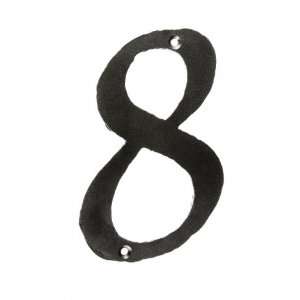  Handmade Forged Iron House number 8
