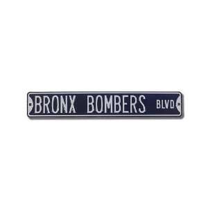  Bronx Bombers Blvd Street Sign