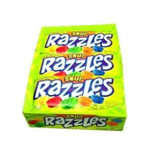Razzles   Sours, 1.4 oz bag, 24 count  Grocery & Gourmet 