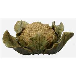   Hand Crafted Chinese Cauliflower Cabbage   Ceramic