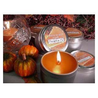 Pumpkin Pie Scented Candle in Travel Tin 6 Oz 