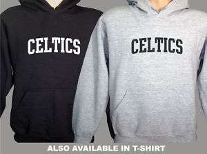 Boston Celtics Hooded Sweatshirt college letters  