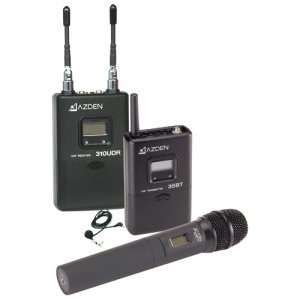  Dual Channel Wireless Microphone System. 2 CHWIRELESS HANDHELD MIC 