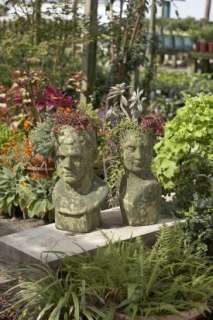 Garden Relics   GARDEN RELICS MALE & FEMALE PLANTER MOSS FINISH