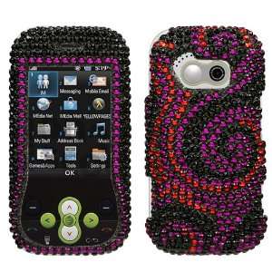 Black Swan Diamante Protector Cover for LG GT365 Neon