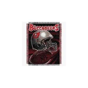   Tampa Bay Buccaneers Triple Woven Jacquard Throw (Spiral Series) Home