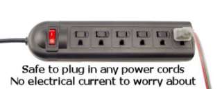 please note that this is not a real surge protector