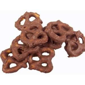 8oz Mini Pretzels Covered in White Chocolate Certified Kosher dairy 