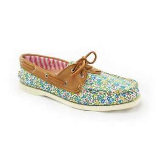 Sperry Womens Top Sider Cloud Logo Liberty Ditsy Floral Canvas Boat 
