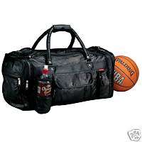 23 Leather Gym Tote Travel Bag Multi Zipper Gift  