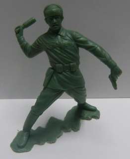 1963 Marx Army Men Grenade Thrower Soldier Marx Toys 6 Inch Action 