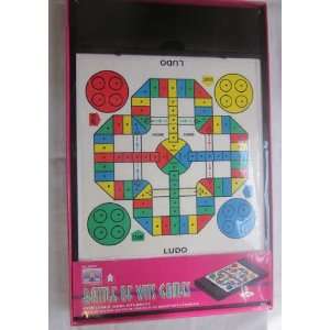   of Wits Games Ludo No. 8073h Portable and Sturdy 00199 Toys & Games