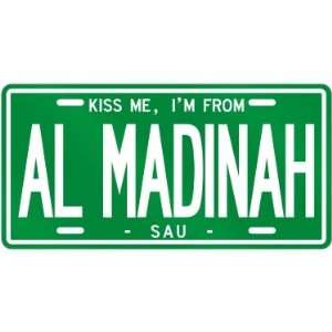   FROM AL MADINAH  SAUDI ARABIA LICENSE PLATE SIGN CITY