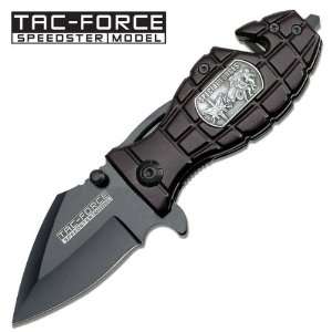  Special Forces Rescue Style Grenade Handle Folding Knife 