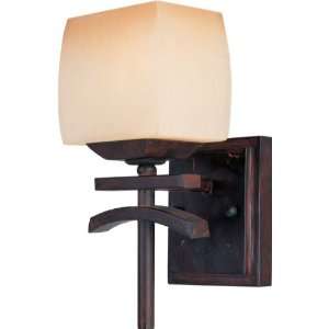  Maxim Lighting 10996WSRC Asiana Wall Lamp, Roasted 