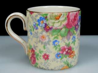 Vintage Lord Nelson Ware Chintz ROSE TIME Demi Cup  