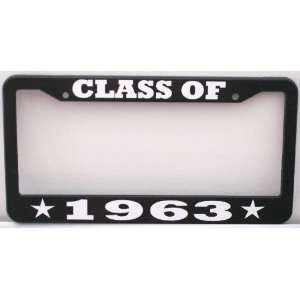  CLASS OF 1963 License Plate Frame Automotive