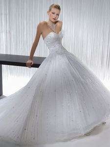 Custom White/ivory Organza Beaded Wedding Dresses/Gowns Size6 8 10 12 
