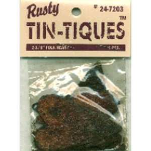  Rusty Tin Tiques Tin Cut Outs Folk Heart 2 Arts, Crafts 